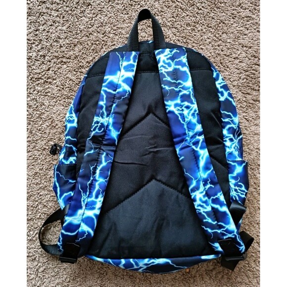 Lightning Bolt Backpack Blue Adjustable 17 Inches - Picture 5 of 8